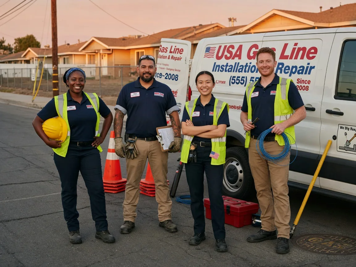 Gas Line Installation company in Howard City, MI