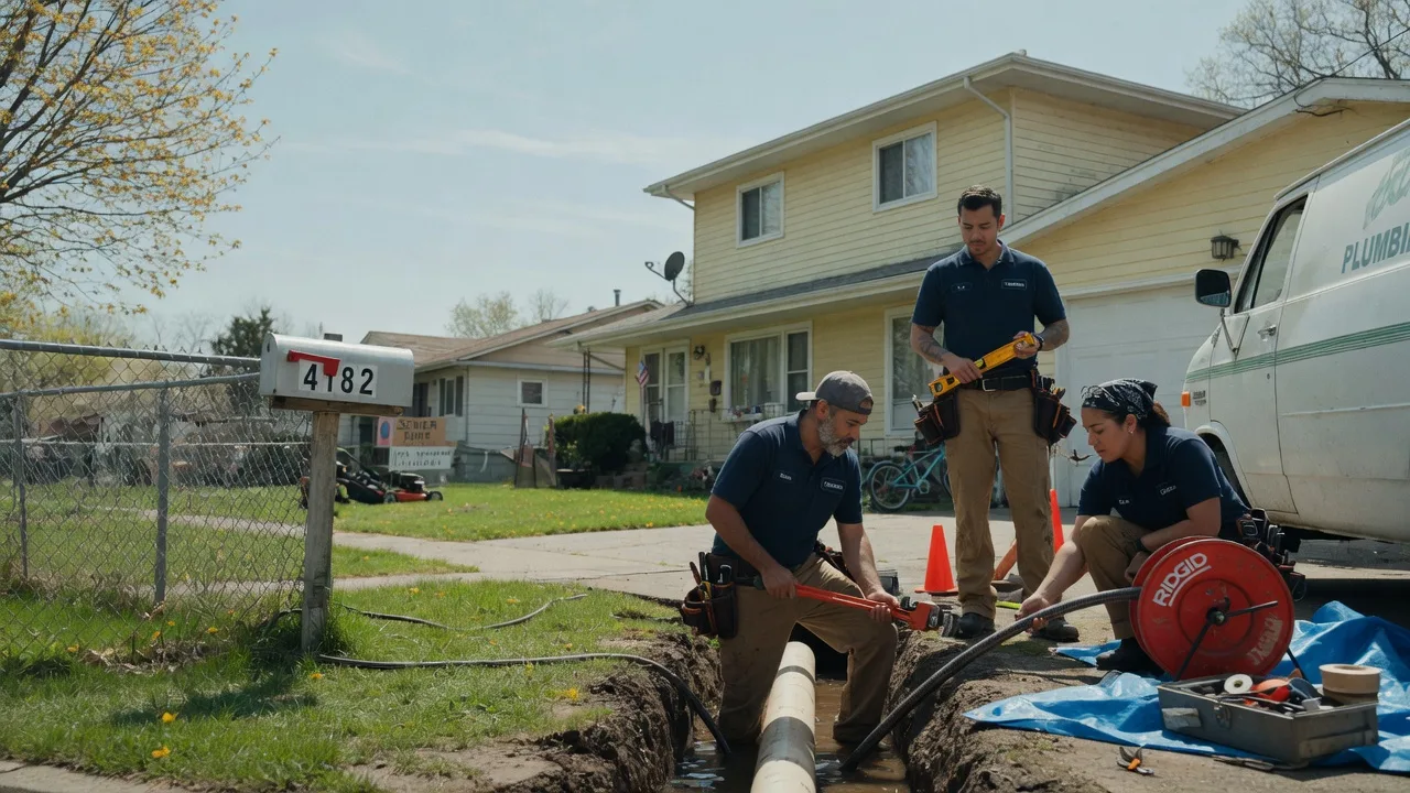 Gas Line Repair in Howard City, MI near me